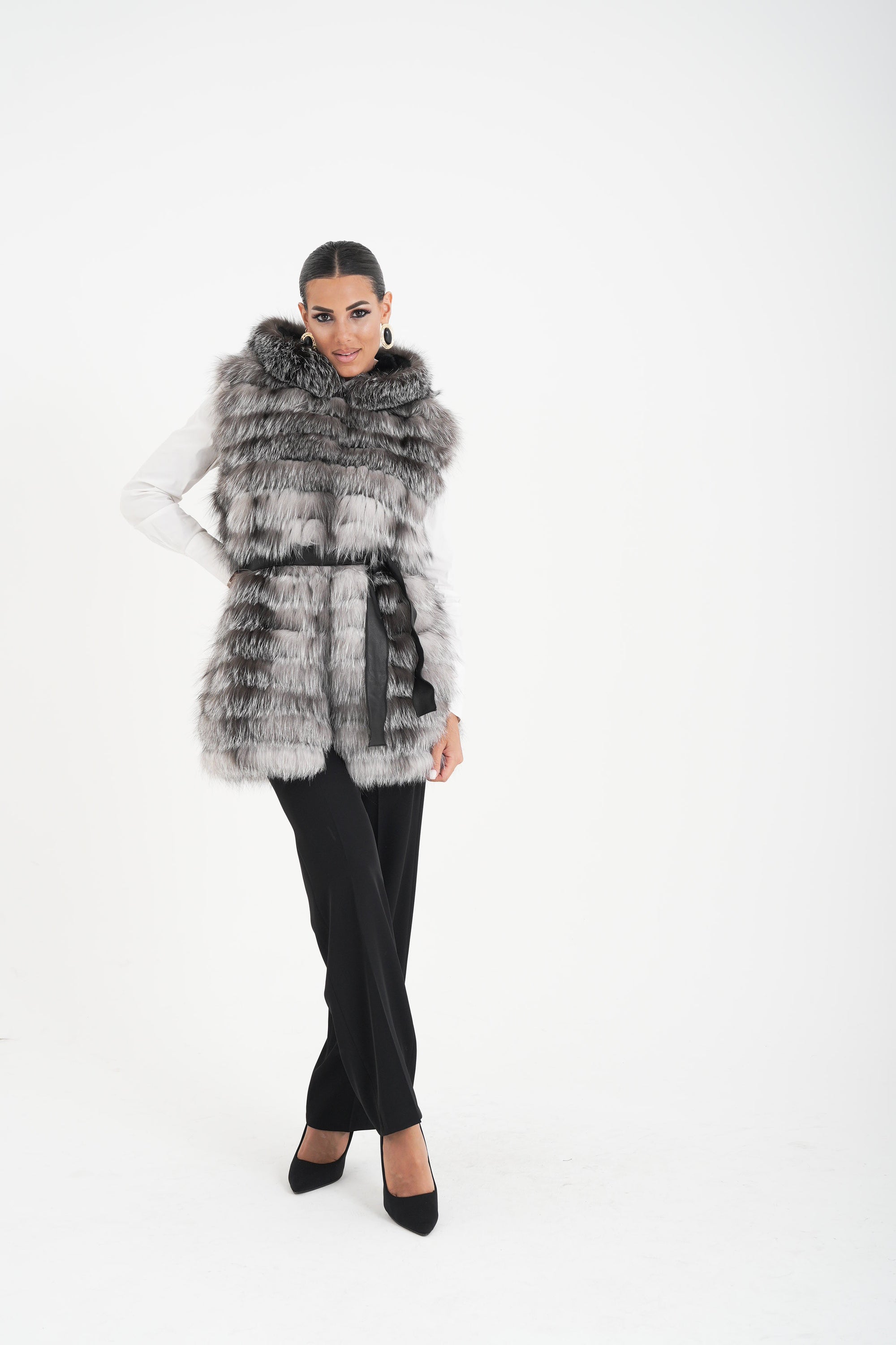 Gilet volpe mimosa