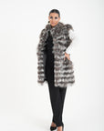 Gilet volpe  fiordaliso