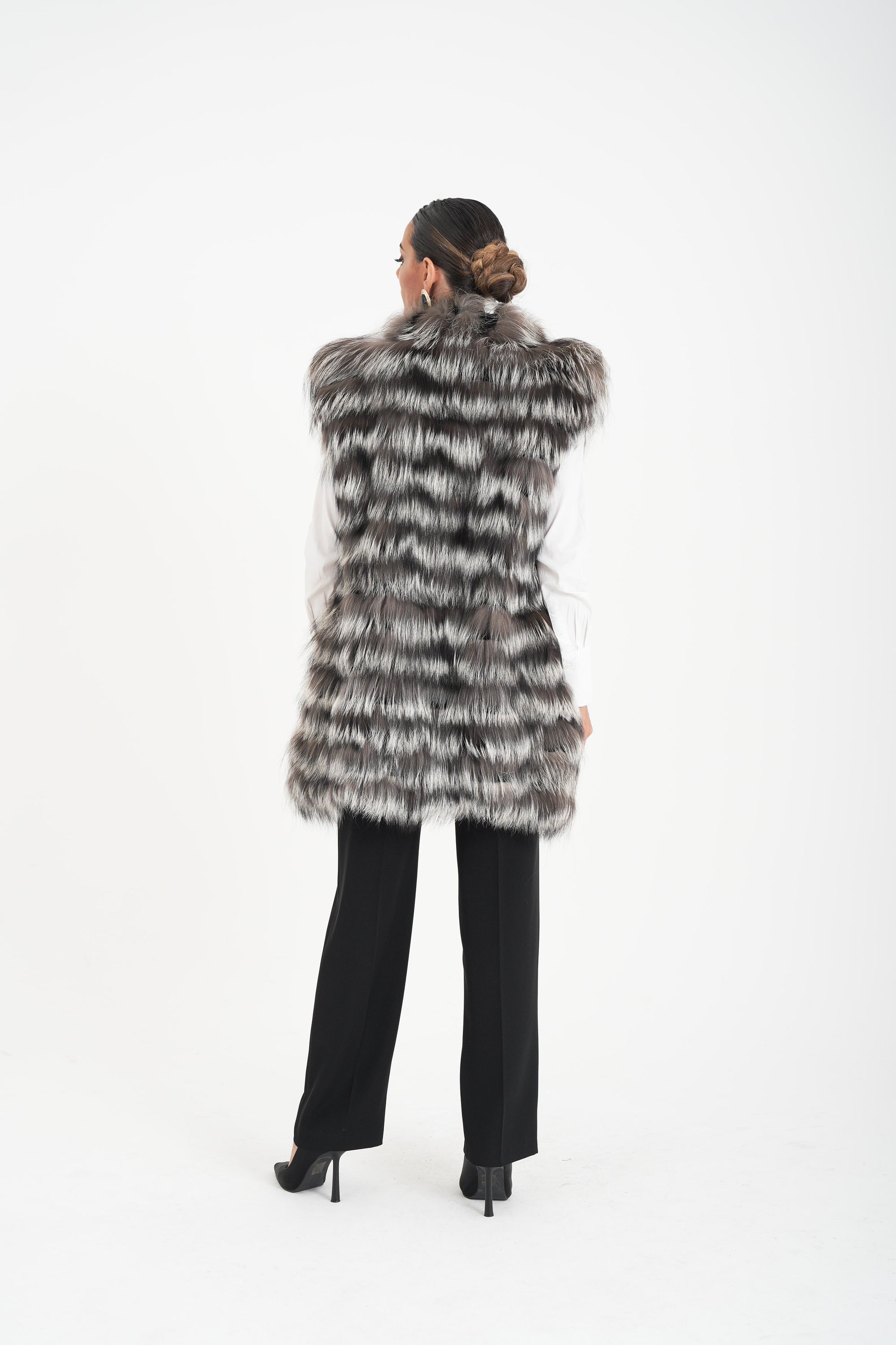 Gilet volpe  fiordaliso