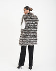 Gilet volpe  fiordaliso