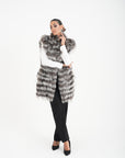 Gilet volpe  fiordaliso