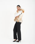 Gilet volpe gioiello