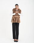 Gilet visone Erica
