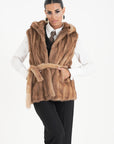 Gilet visone Erica