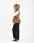 Gilet visone Erica