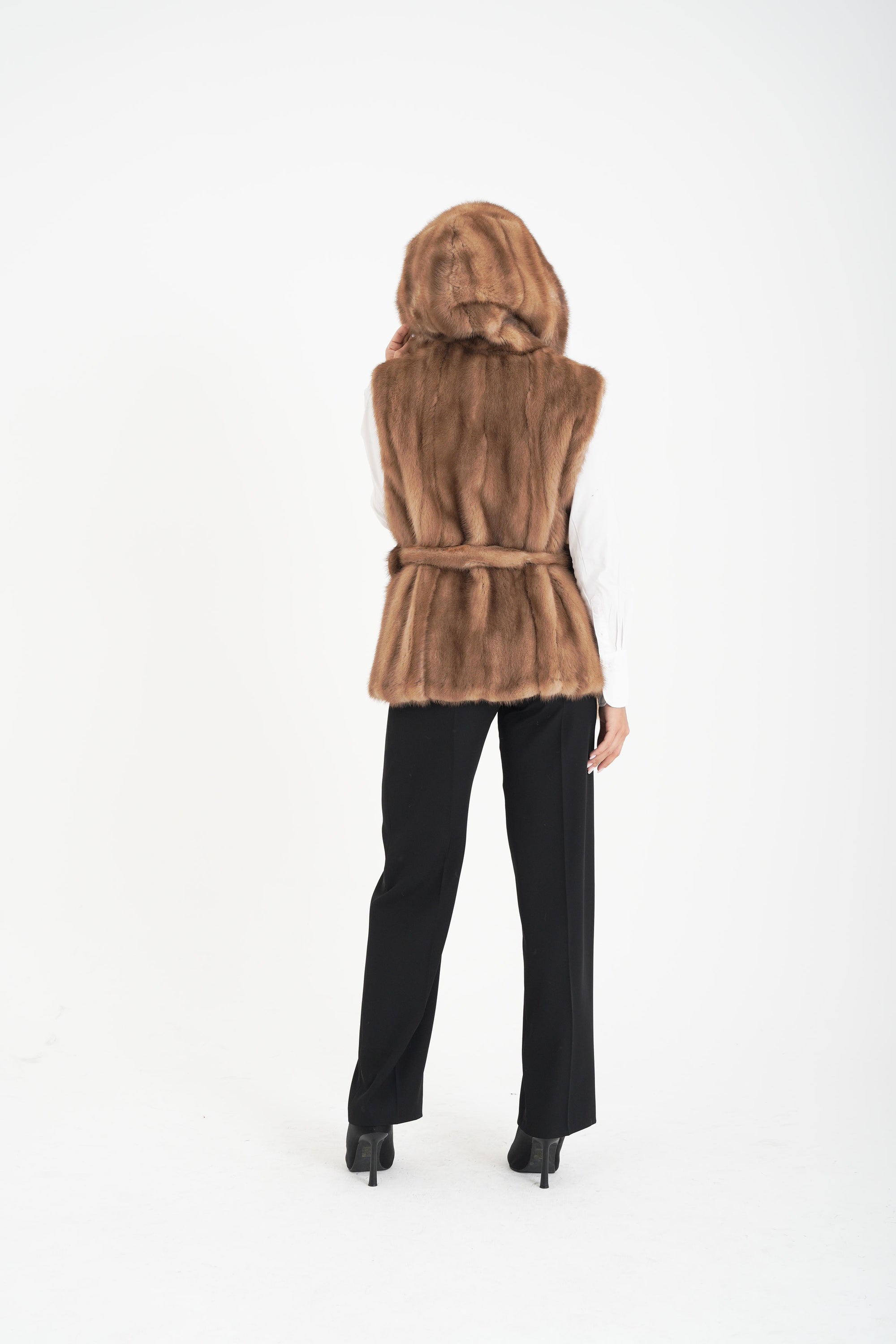 Gilet visone Erica