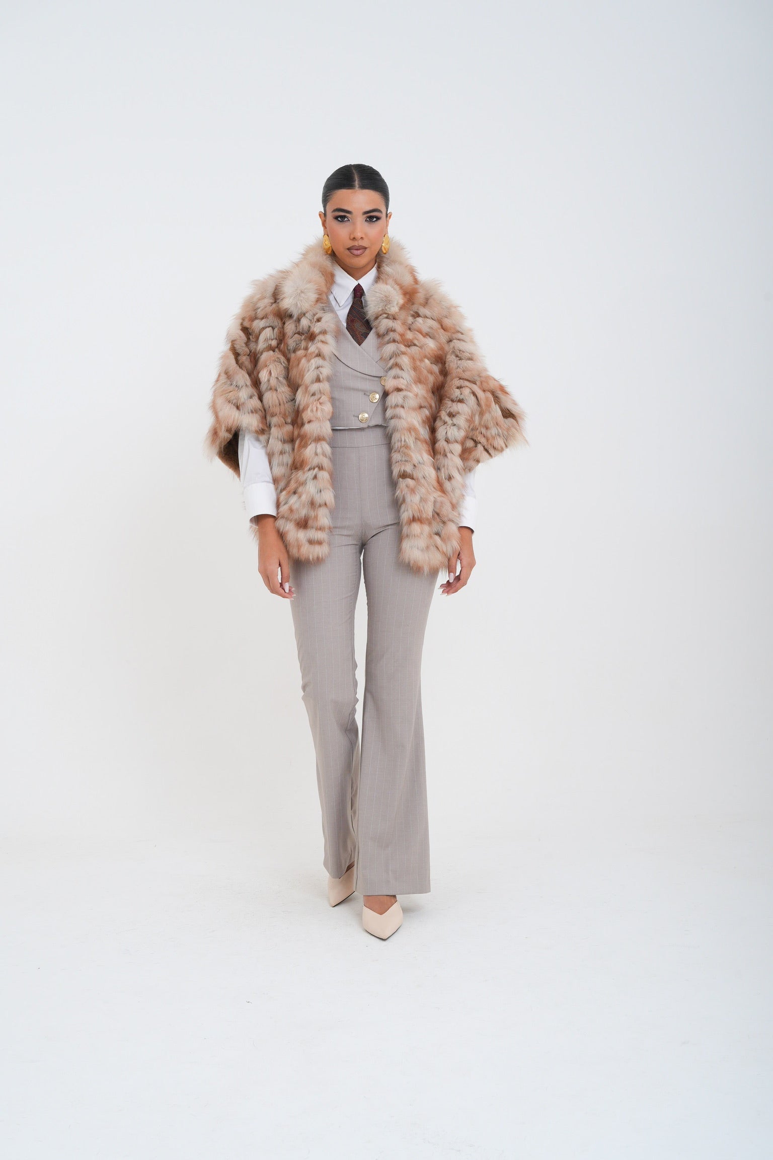 Mantella Volpe glamour Luxury