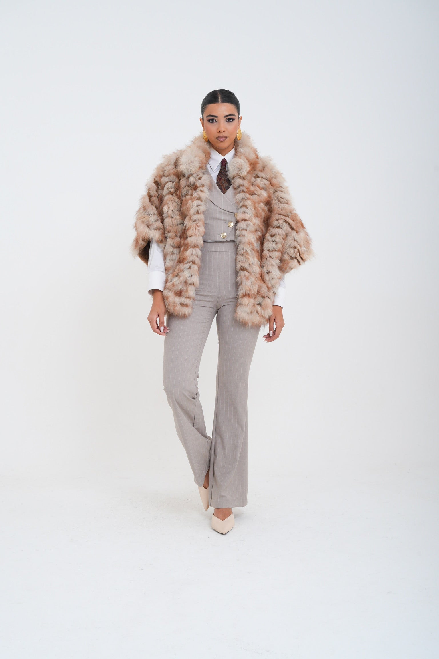 Mantella Volpe glamour Luxury