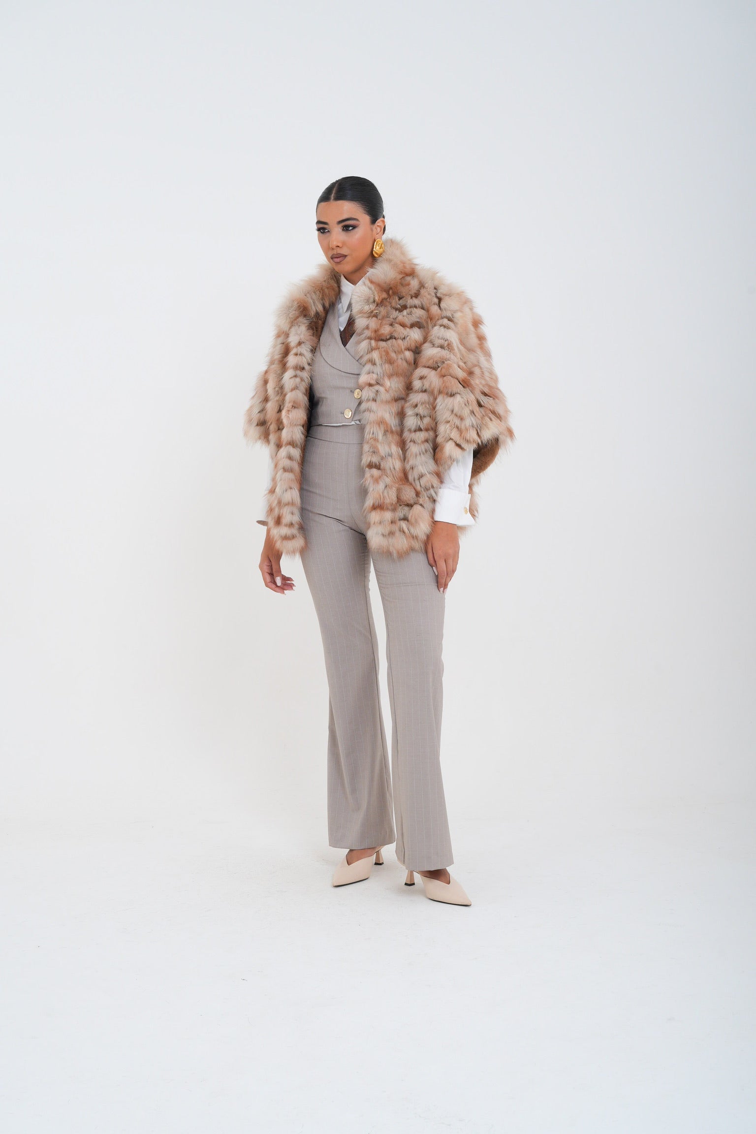 Mantella Volpe glamour Luxury