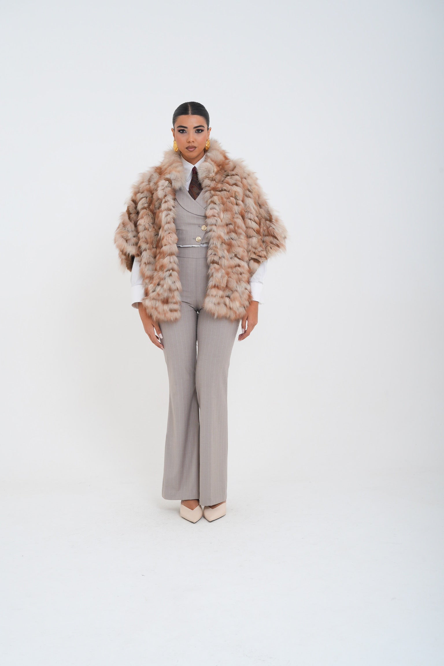 Mantella Volpe glamour Luxury
