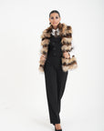 Gilet volpe iris