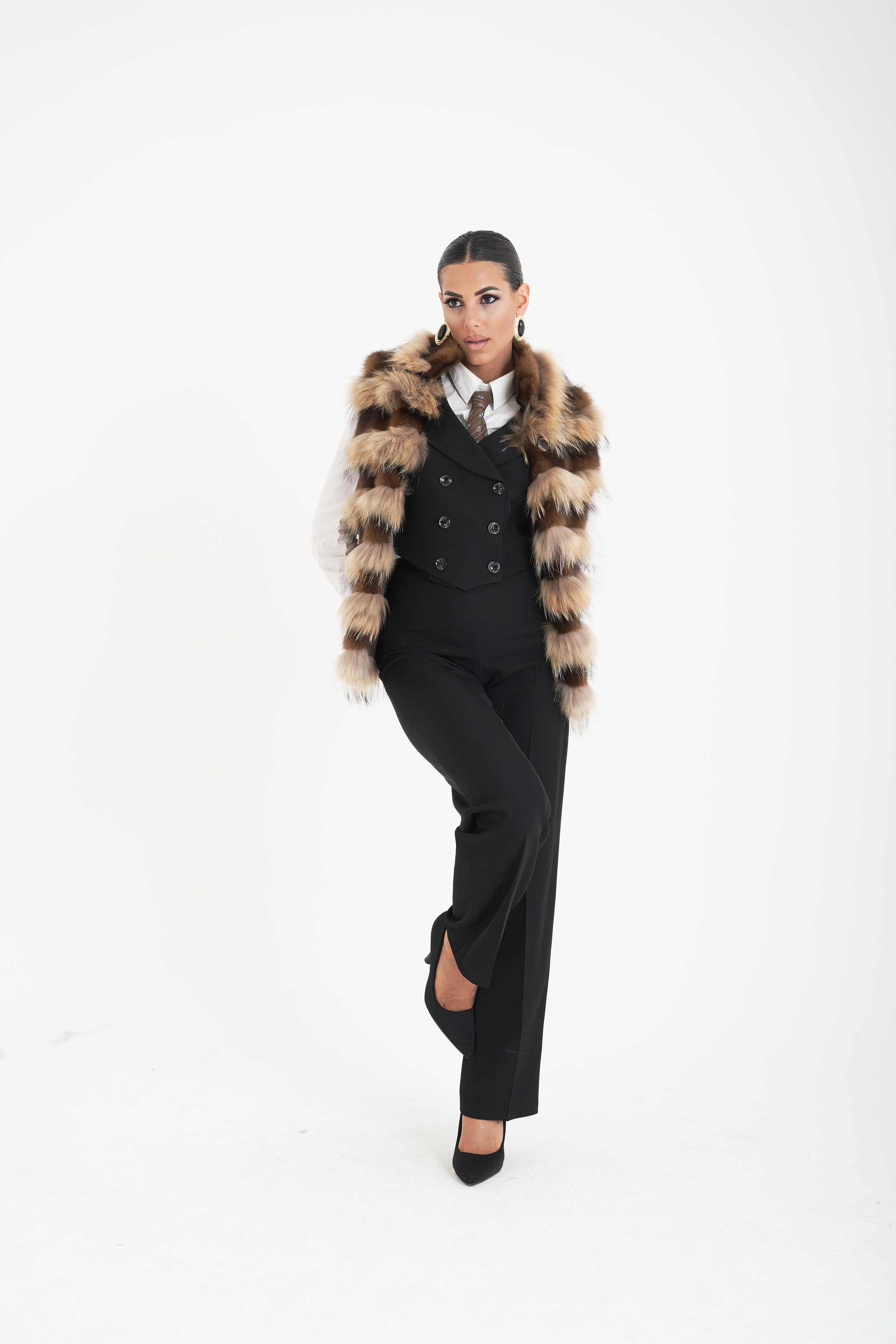 Gilet volpe iris