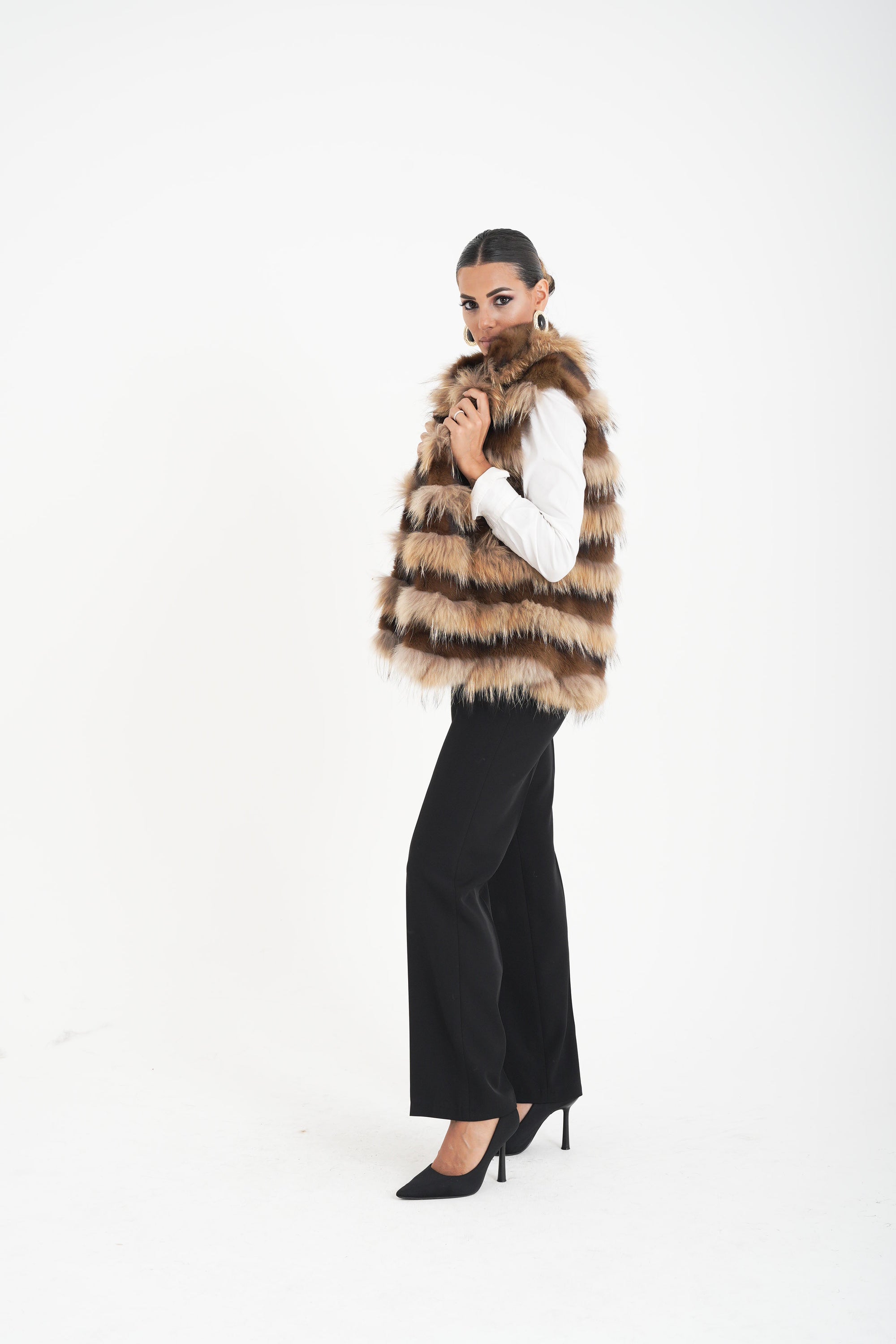 Gilet volpe iris
