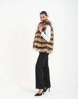 Gilet volpe iris