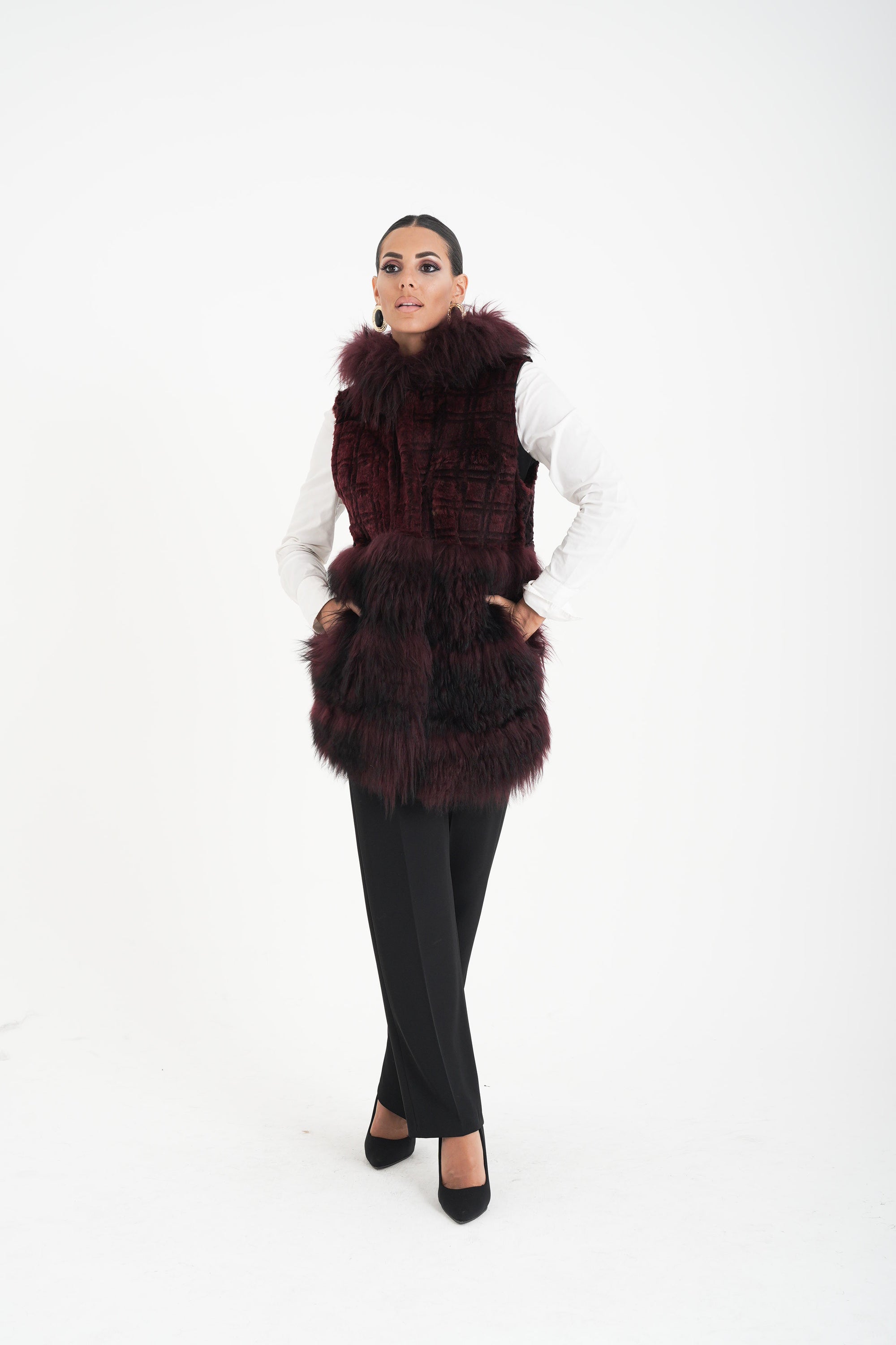Gilet volpe loto
