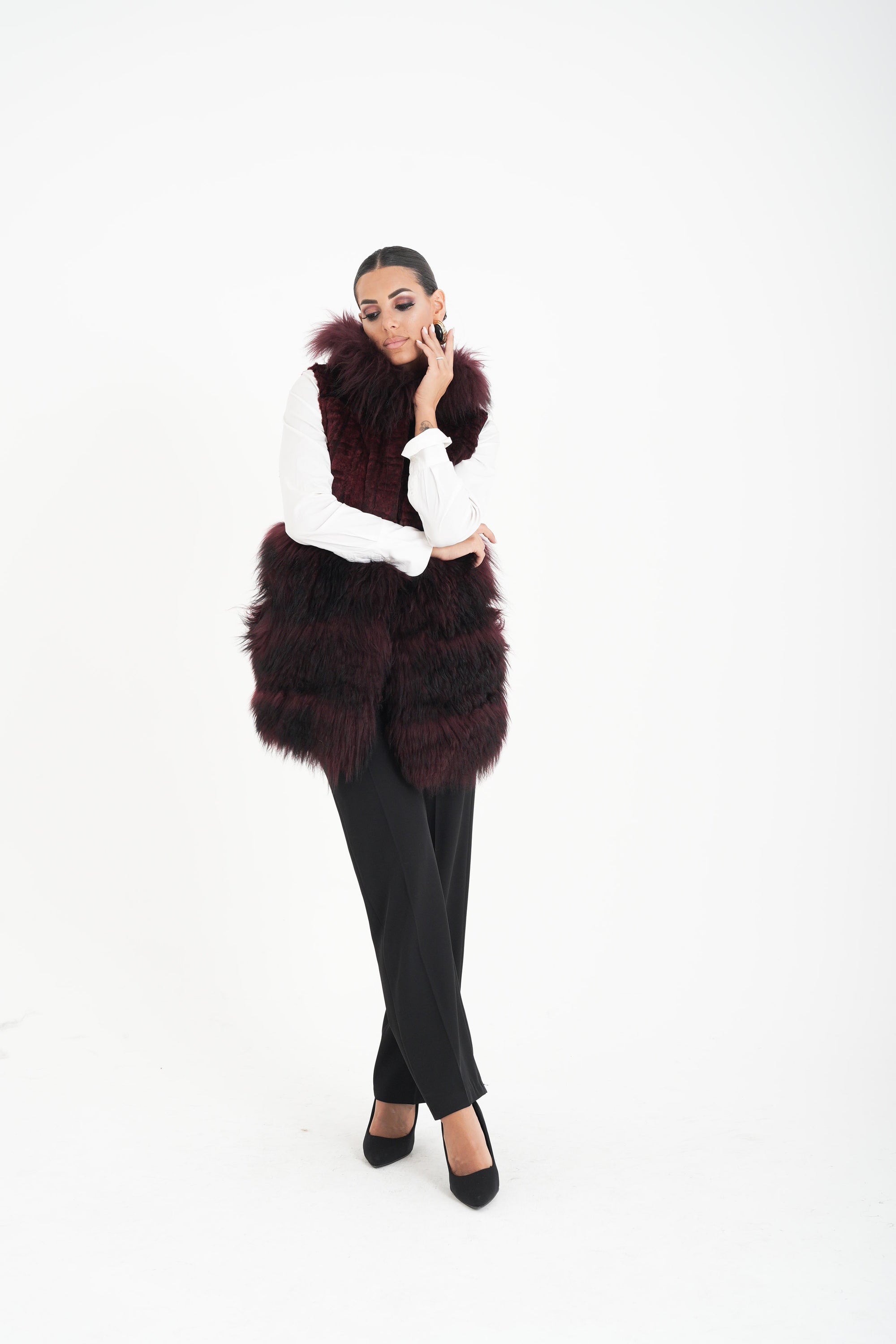 Gilet volpe loto