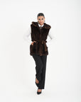 Gilet visone Margherita
