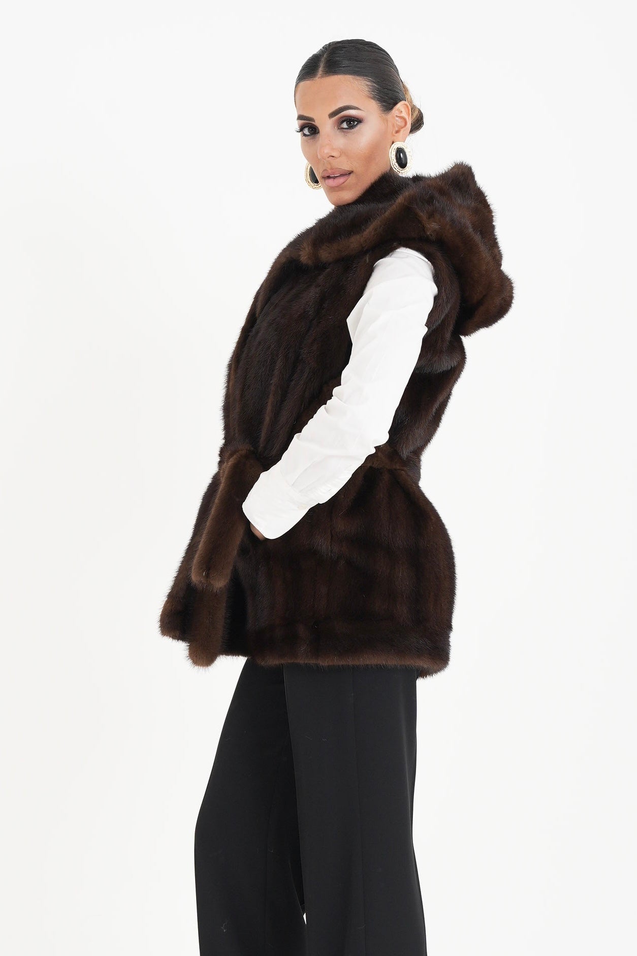 Gilet visone Margherita