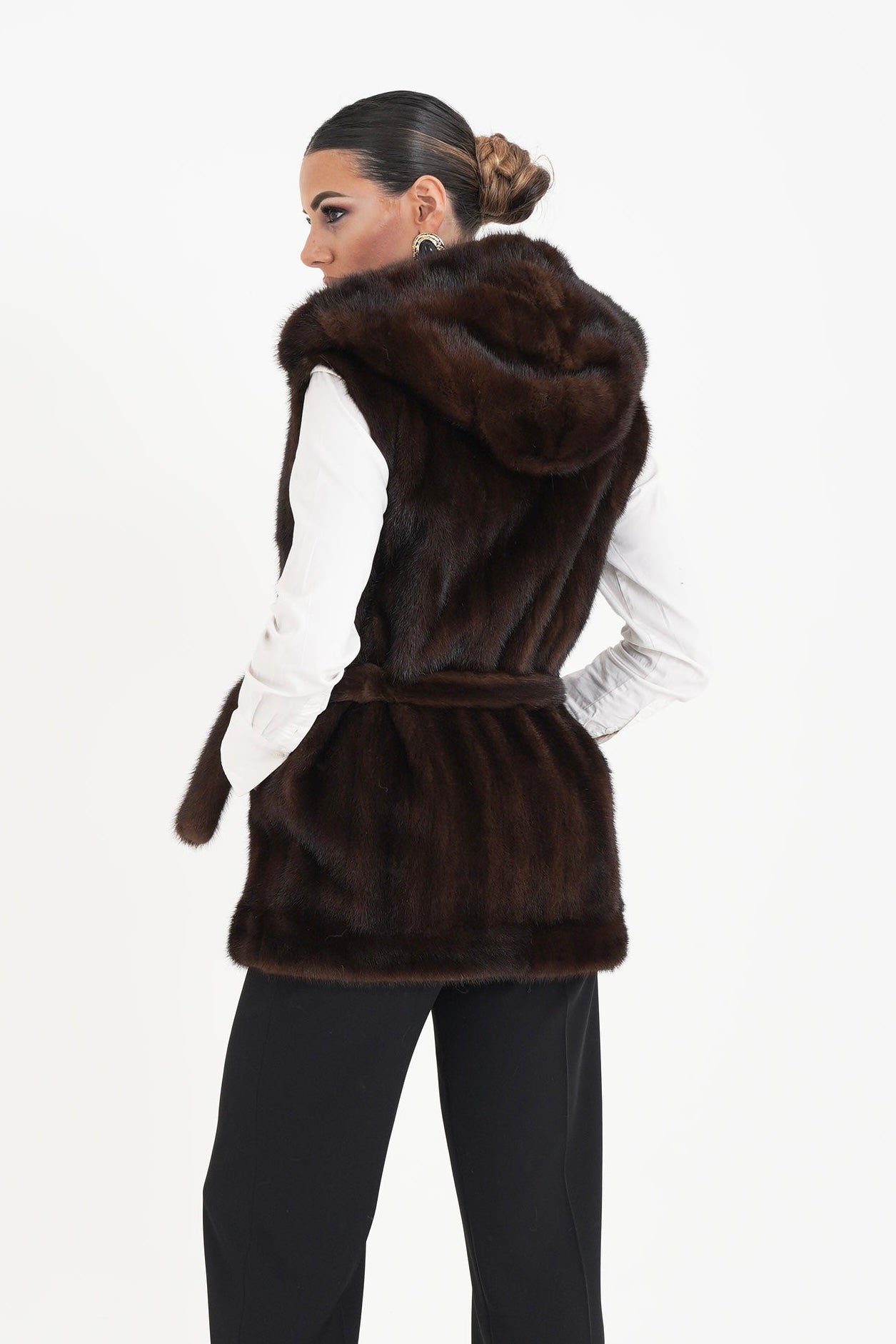 Gilet visone Margherita