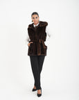 Gilet visone Margherita
