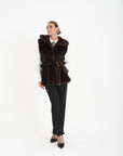 Gilet visone Margherita
