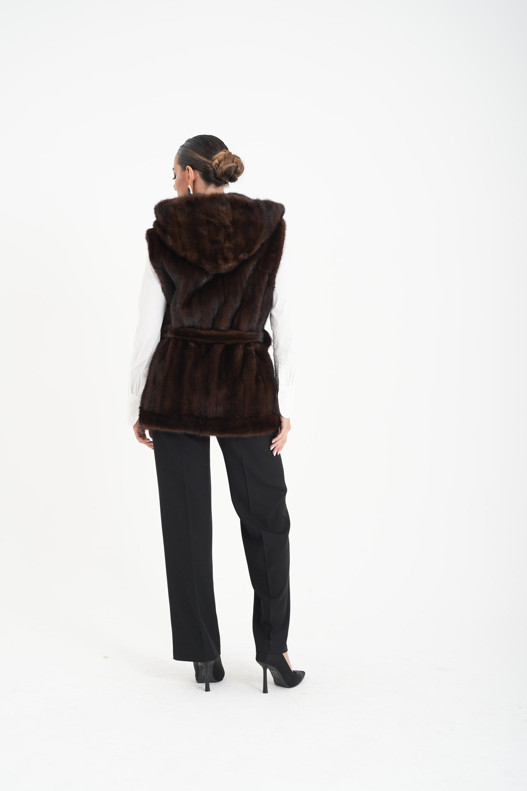 Gilet visone Margherita