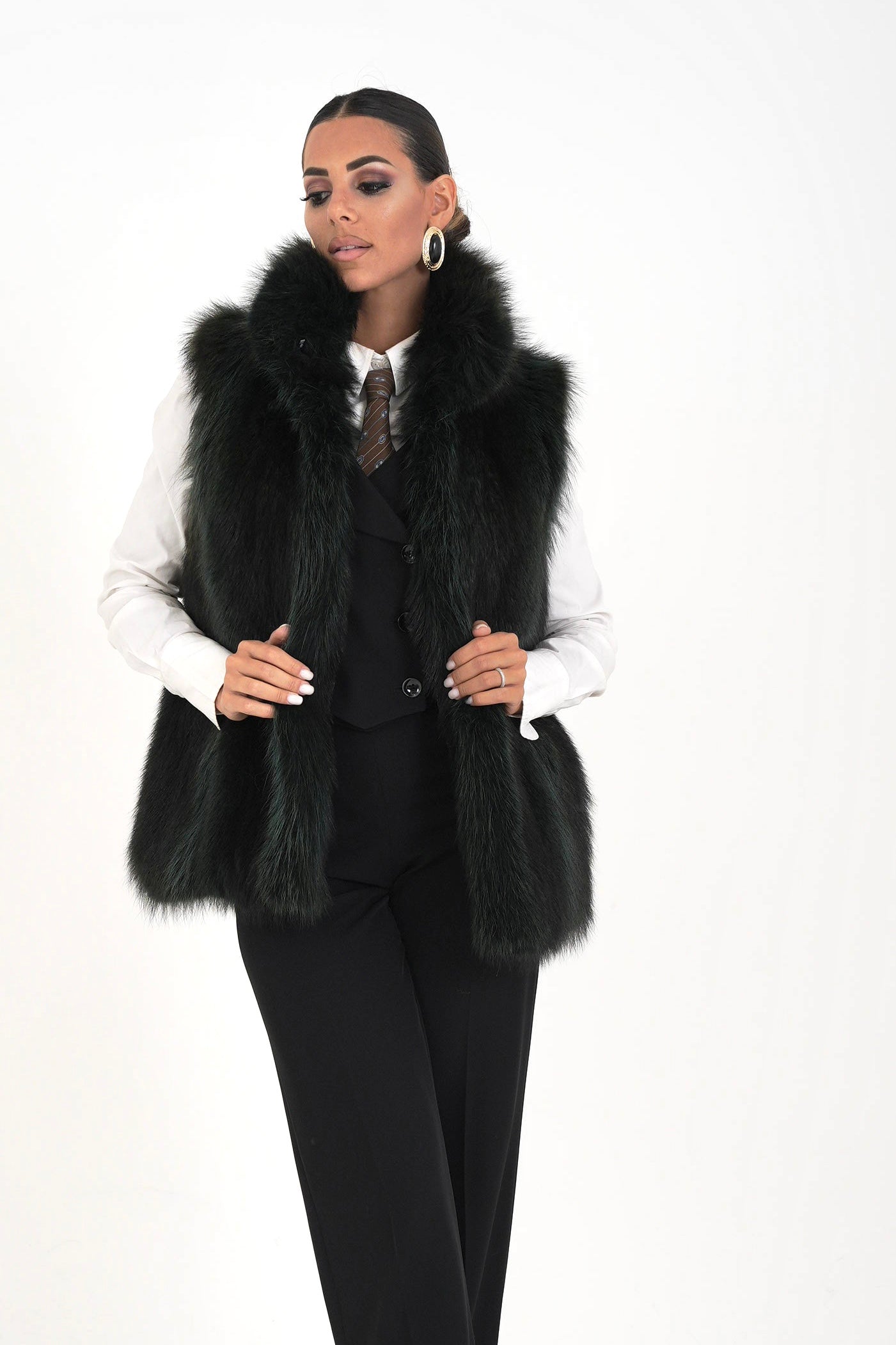 Gilet volpe lago