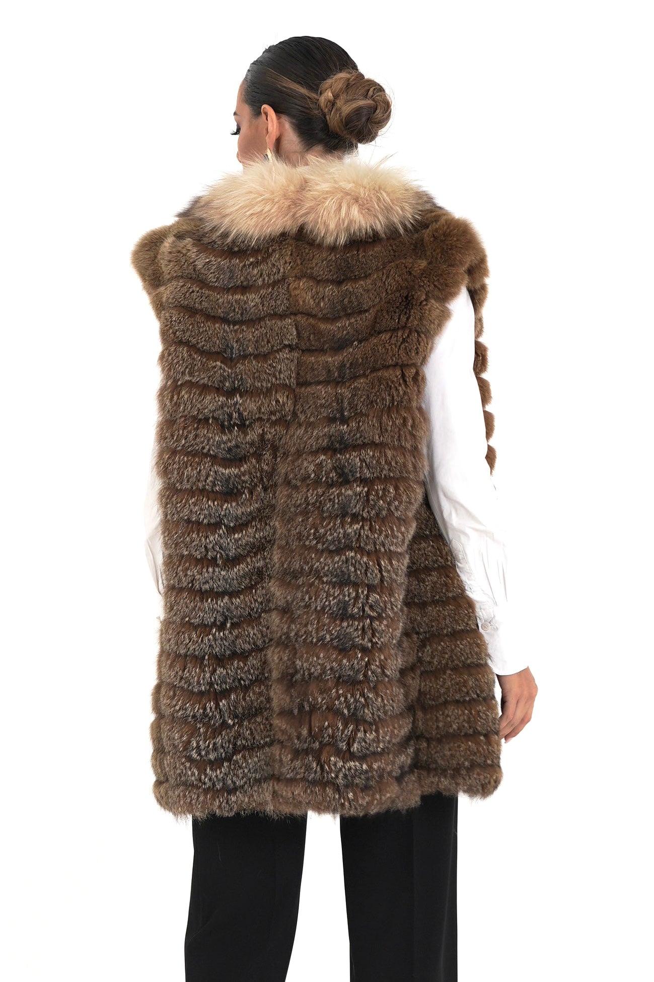 Gilet volpe alba