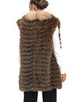 Gilet volpe alba