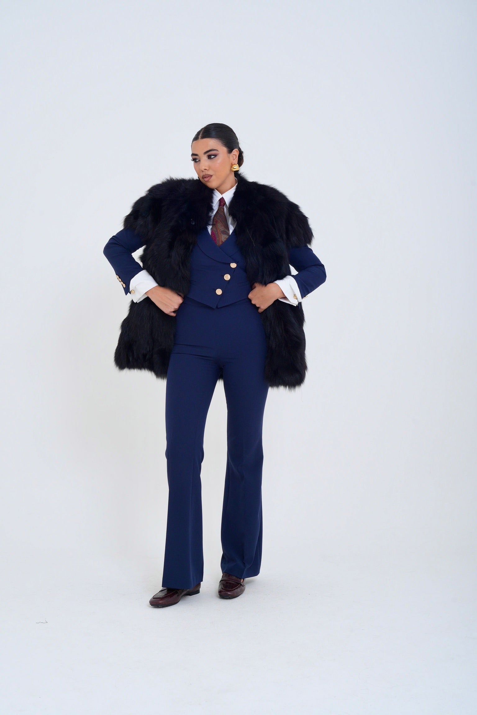 Gilet volpe Noemi