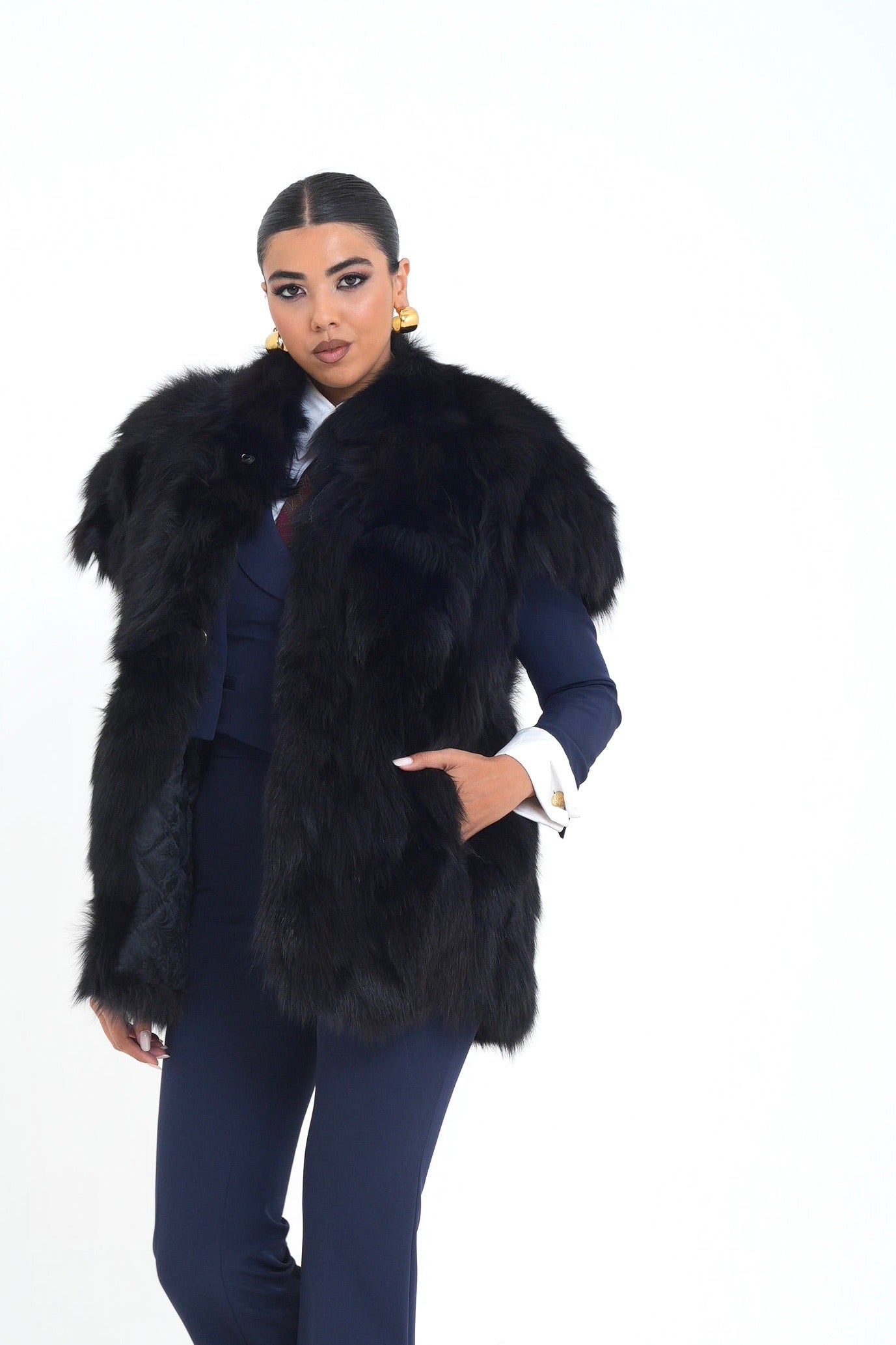 Gilet volpe Noemi