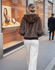 Bomber visone ICONIC Roseline