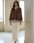 Visone e lince  enid luxury